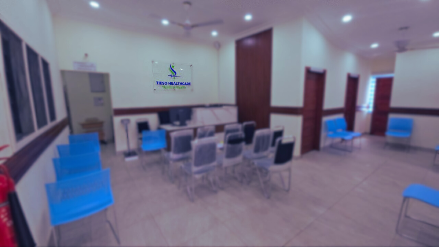 Reception and waiting area